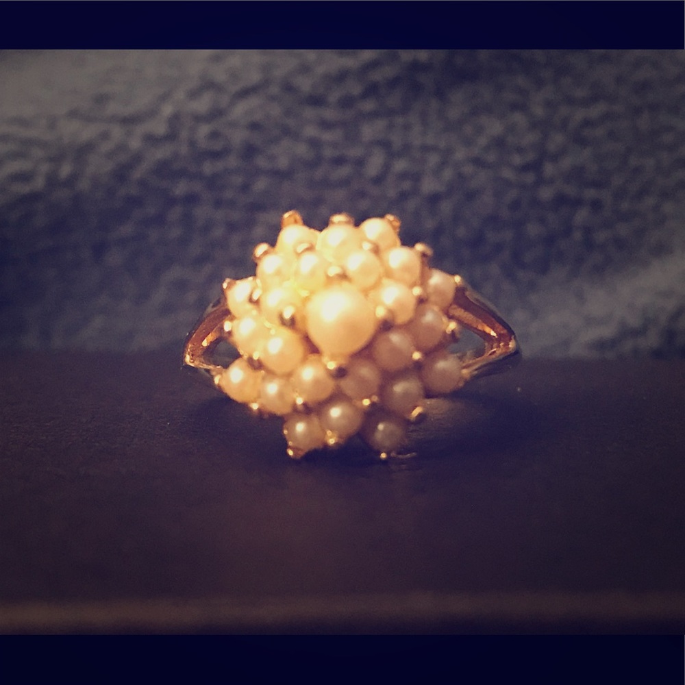 ANTIQUE COSTUME JEWELRY RING